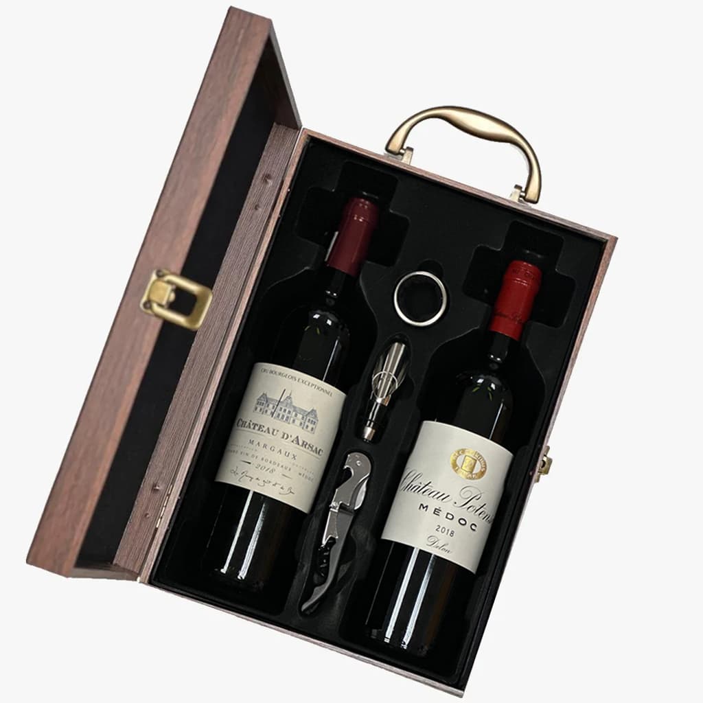Chateau d'Arsac & Potensac Bordeaux Red Wine Gift Set