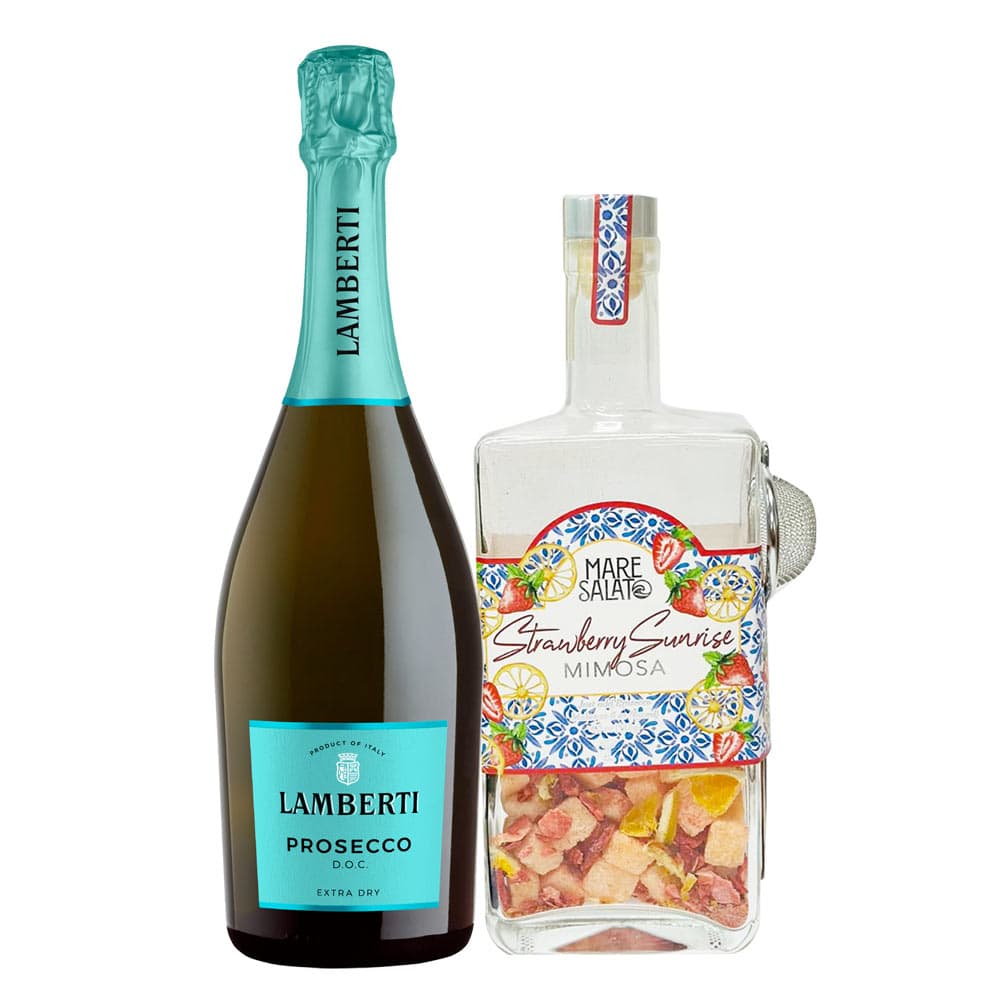 Lamberti Prosecco Sparkling Wine Mimosa Gift Set