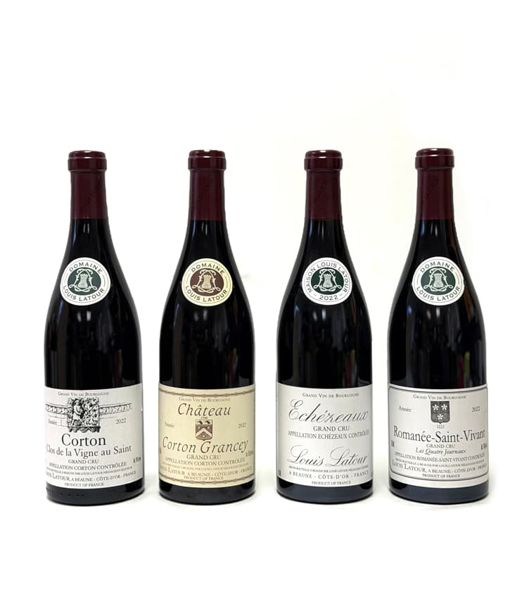 Louis Latour Grand Cru Four Wine Set 2022