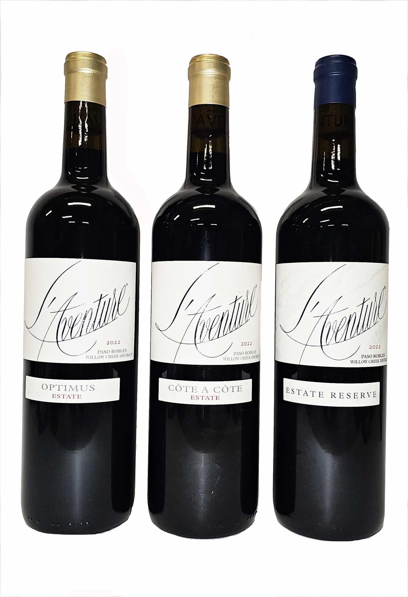 L’Aventure 2022 Paso Robles Trio Wine Set