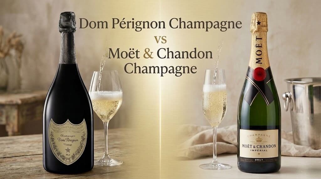 Dom Perignon vs. Moet & Chandon: Same House, Real Difference