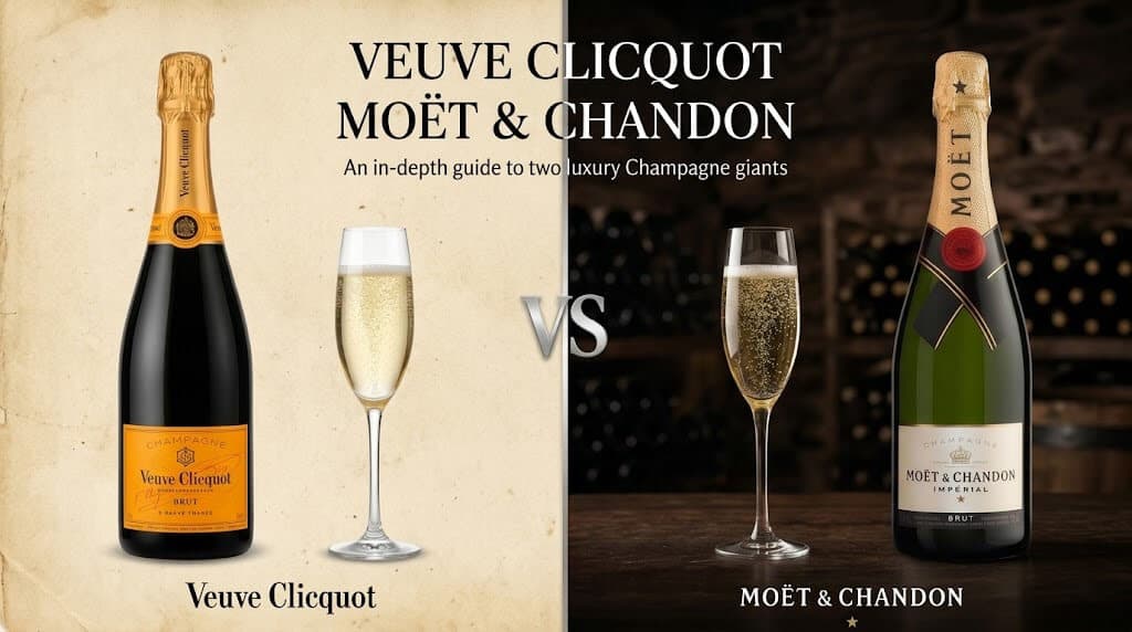 Moët & Chandon vs. Veuve Clicquot: The Real Difference (It's Not the Price)