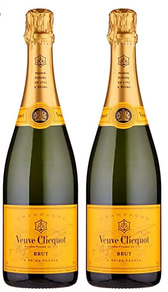 Veuve Clicquot Brut Yellow Label Champagne Gift Set (Pack of 2)