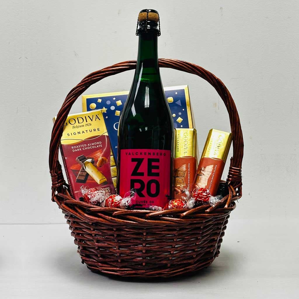Valckenberg Cuvee Zero Non-Alcoholic Sparkling Wine Gift Basket