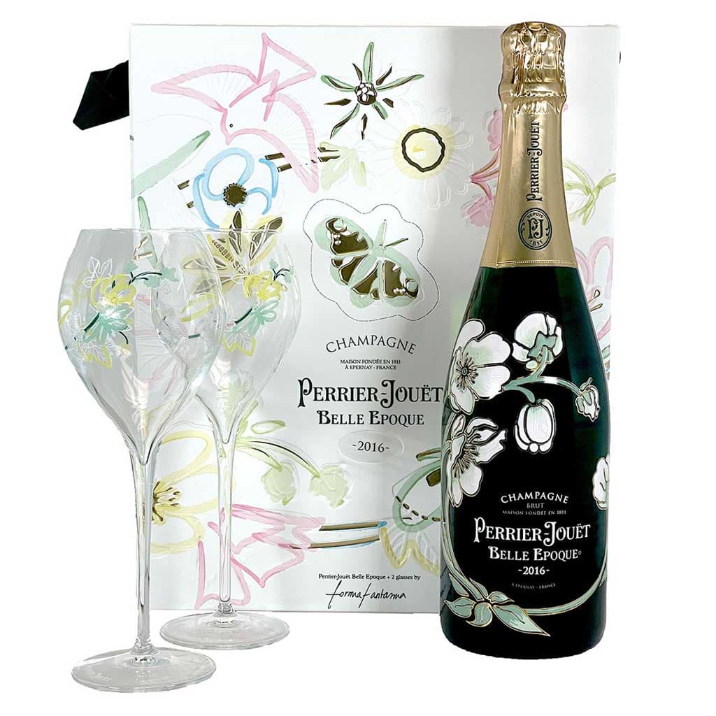 2016 Perrier-Jouet Belle Epoque Champagne And Flute Gift Set