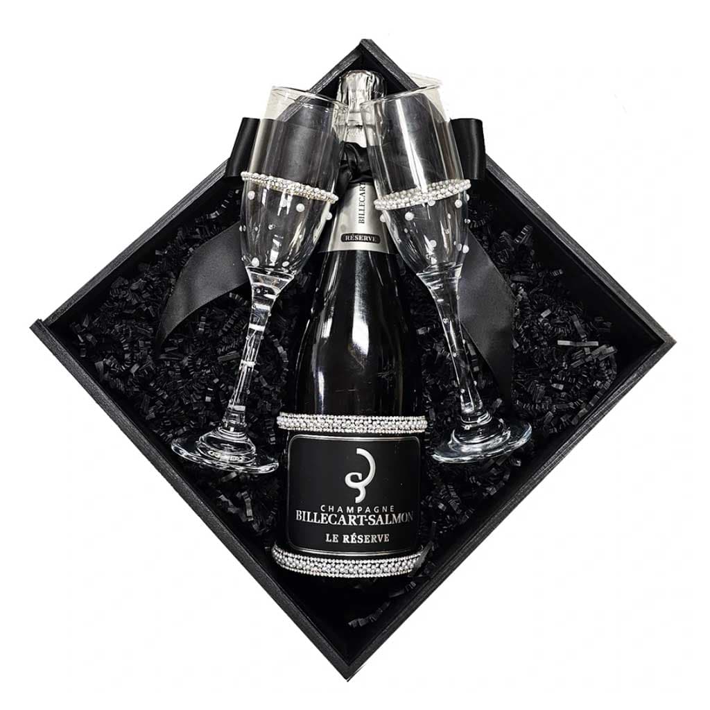Billecart Salmon La Reserve Champagne And Flute Gift Set