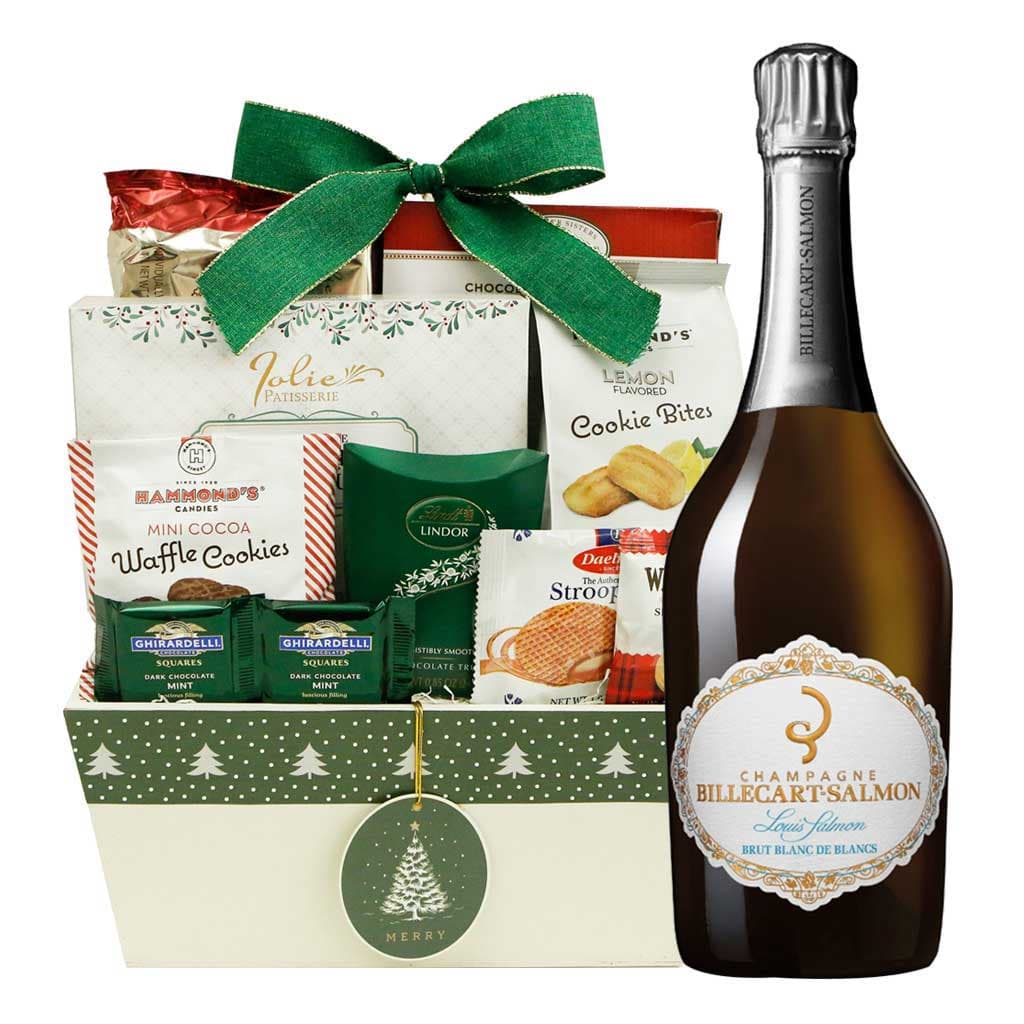 Billecart Salmon Brut Louis Salmon with Gourmet Gift Basket