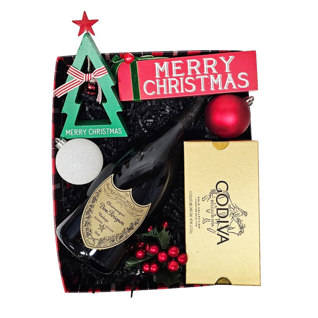 Dom Perignon Christmas Celebration Gift Set