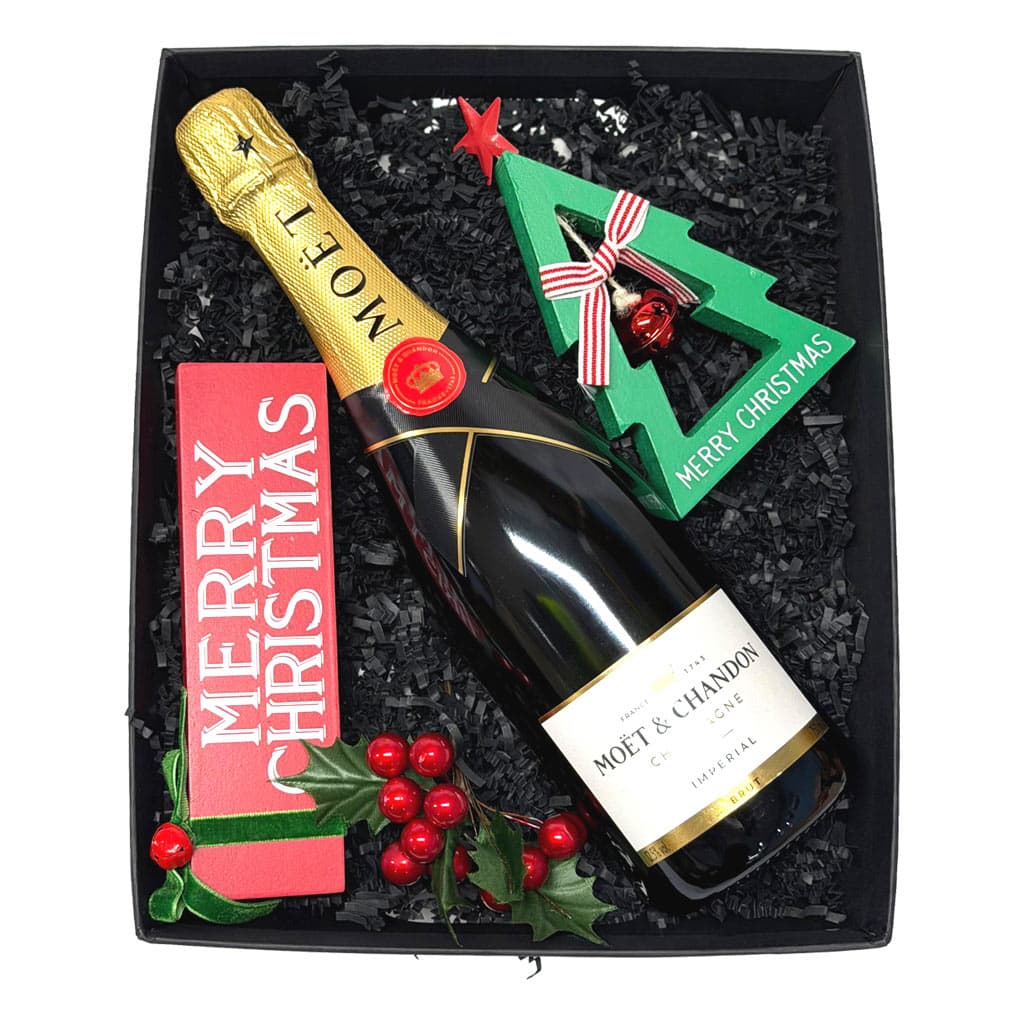 Moet & Chandon Brut Champagne Christmas Gift Set