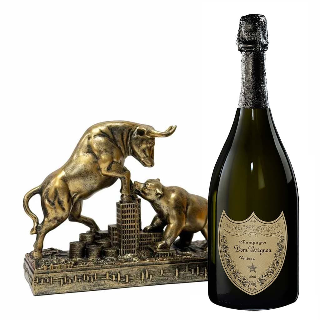 Dom Perignon New York Wall Street Stock Market Gift Set