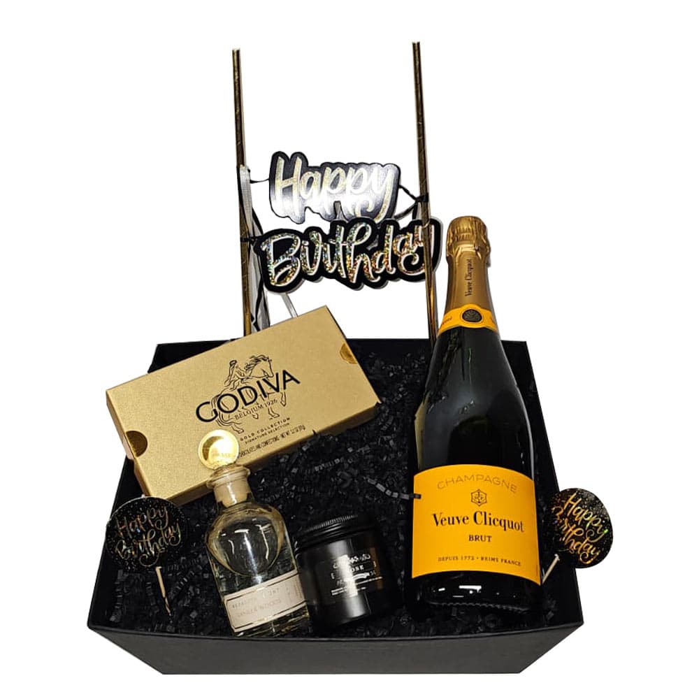 Veuve Clicquot Birthday Brut Champagne Gift Set