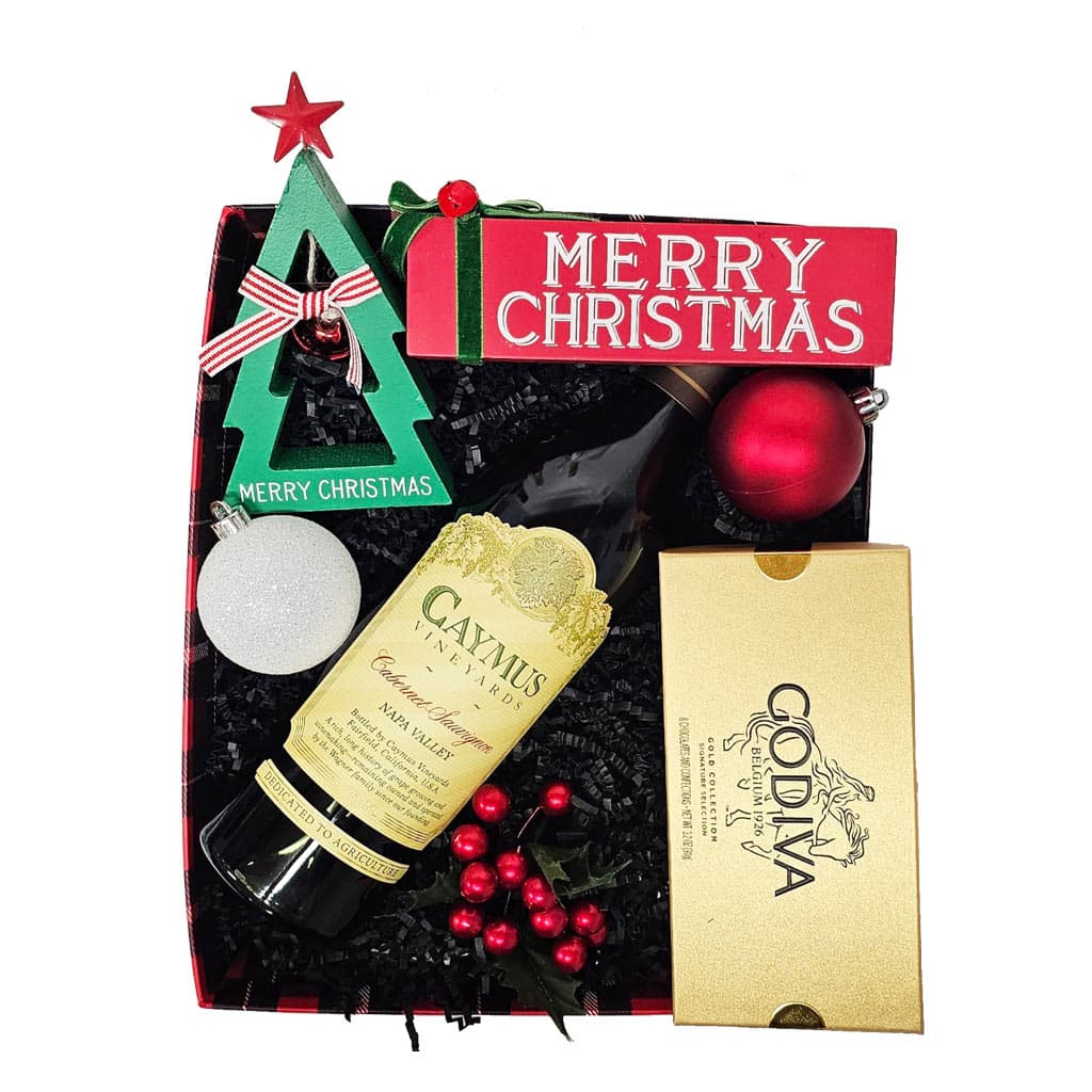 Caymus Napa Valley Wine And Christmas Gift Box