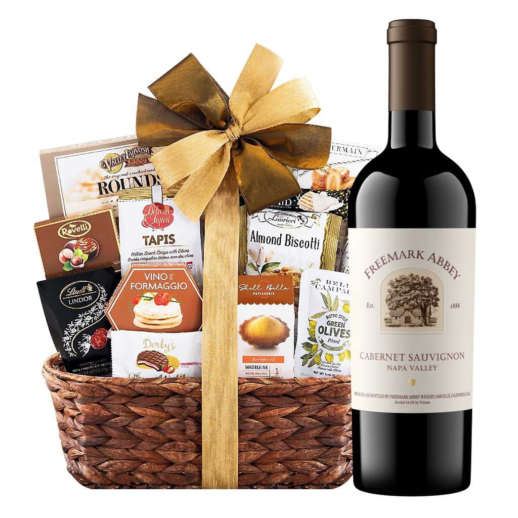 Freemark Abbey Napa Valley Cabernet And Bon Appetit Gift Basket