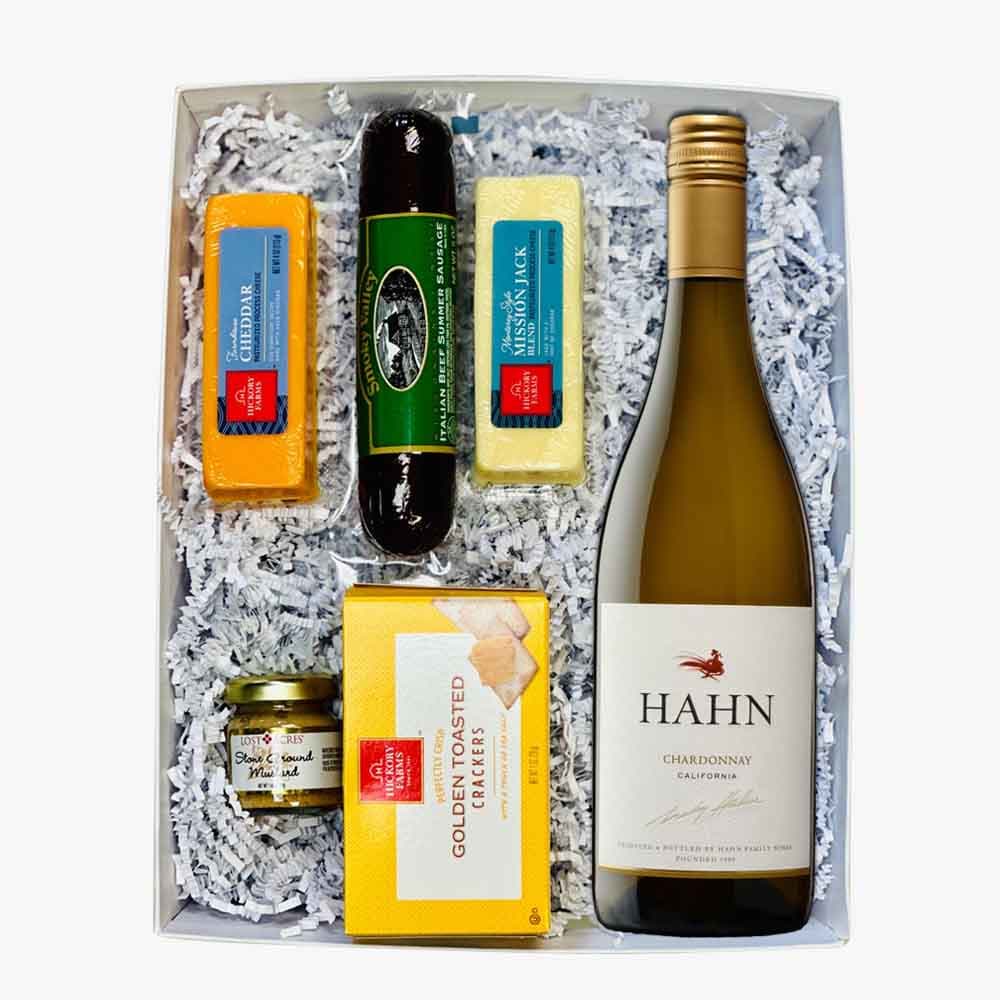 Hahn Chardonnay And Cheese Gift Box