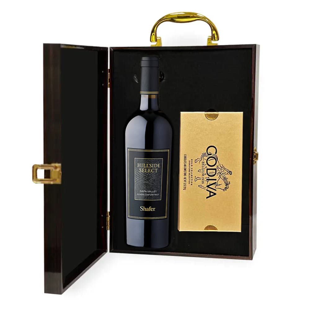 Shafer Hillside Select Cabernet Sauvignon Wine & Chocolate Gift Set