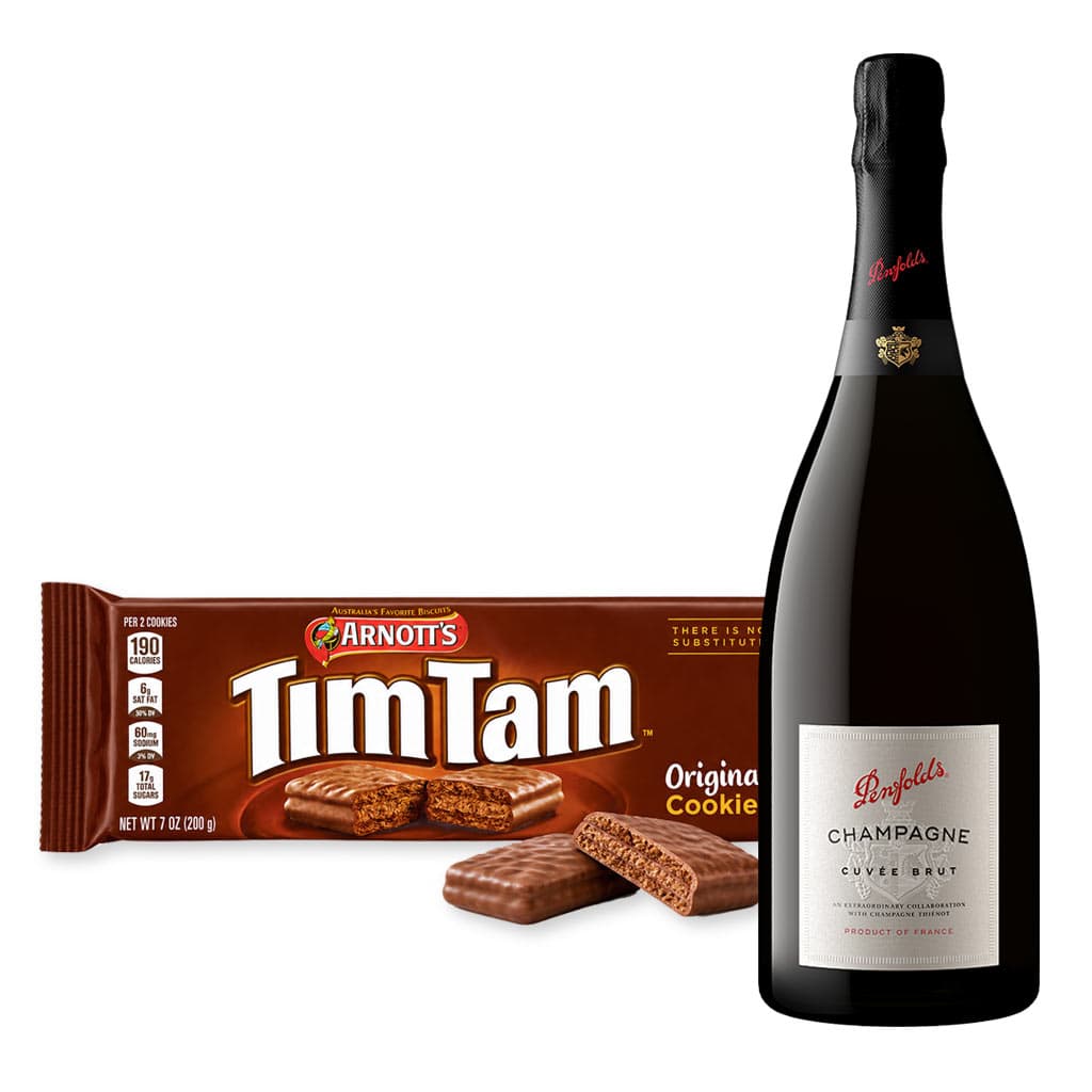 Penfolds Champagne with Arnott's Tim Tam Original Cookies