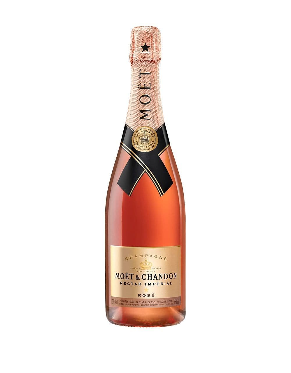 Moet & Chandon Nectar Imperial Rose Champagne 750 ml