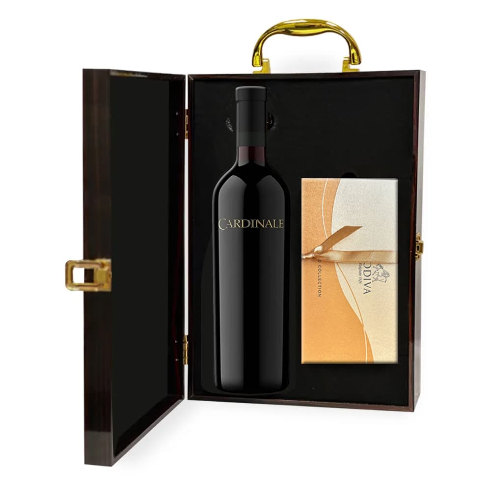 Cardinale Napa Valley Wine & Godiva 8pc Chocolate Box