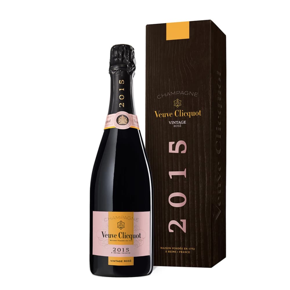 Veuve Clicquot Rose Vintage 2015 Champagne 750ML