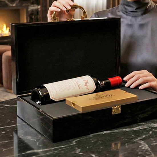 Austin Hope Cabernet Sauvignon Wine and Chocolate Gift Box