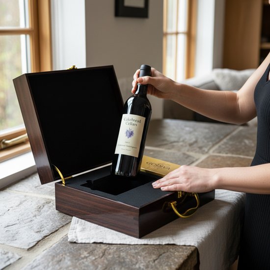 Cakebread Cellars Cabernet and Godiva 8pc Gift Box