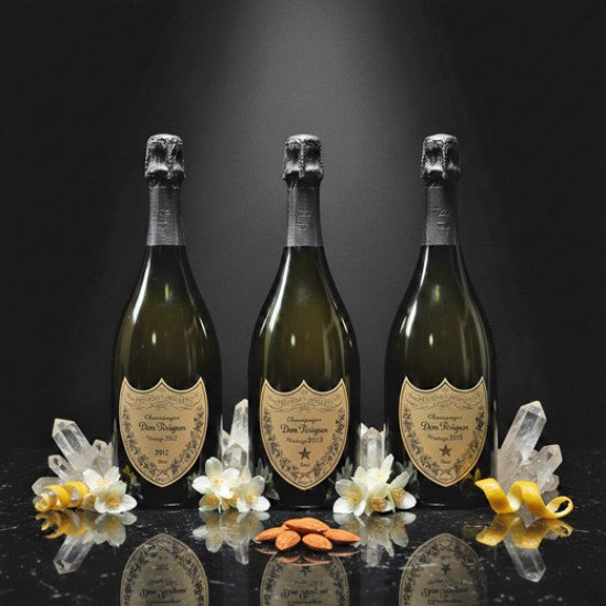 Dom Perignon Vintage 3 bottle set 
