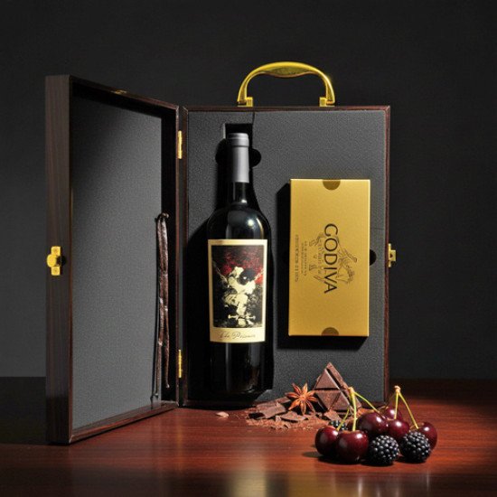 The Prisoner Cabernet Sauvignon Wine And Godiva Chocolate Gift Box