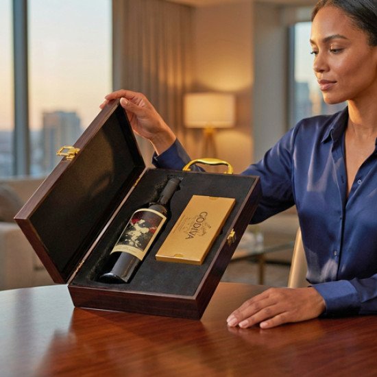 The Prisoner Cabernet Sauvignon Wine And Godiva Chocolate Gift Box