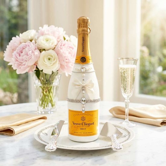 Veuve Clicquot Wedding Champagne Tableware Gift Set