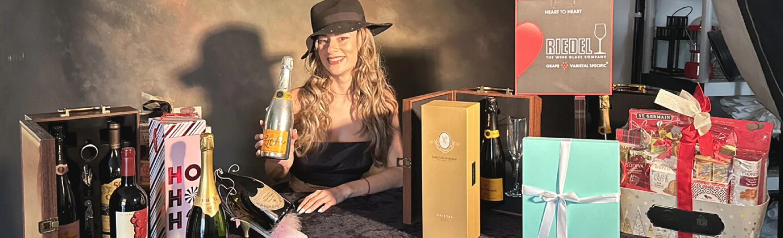 Luxury Wine Gift Basket