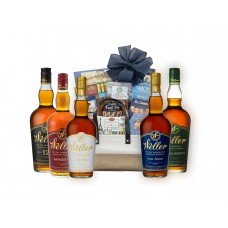 Weller Bourbon Complete Set (5) with Gift Basket