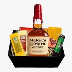 Makers Mark and Cheese Gift Basket