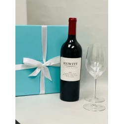Hewitt Cabernet Sauvignon And Tiffany Wine Glasses Set