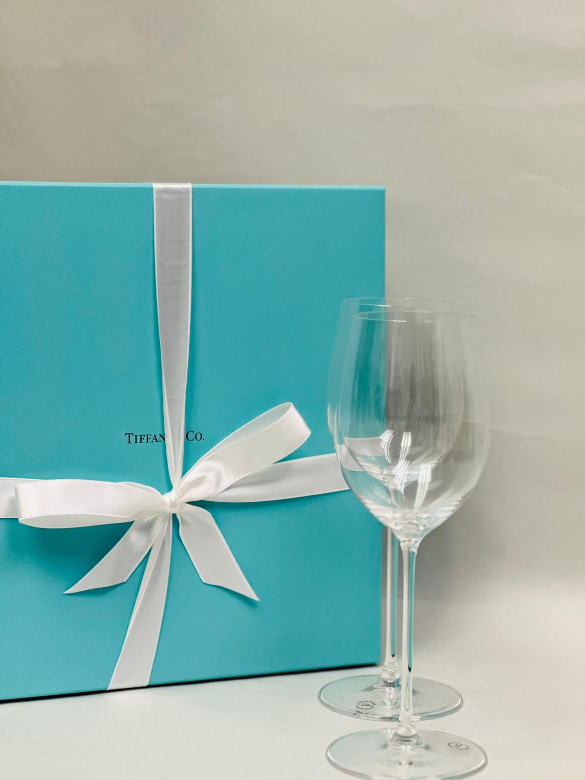 Tiffany and Co Wine Glasses Set