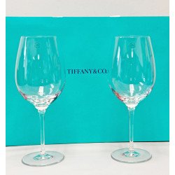 2 Tiffany Wine Glasses
