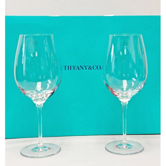 2 Tiffany Wine Glasses 2 Tiffany Wine Glasses