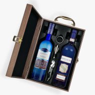 Moscato 2-Bottle Wine Set in Wooden Gift Box