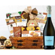 Bon Appetit Gourmet Gift Basket With La Marca Prosecco
