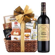 Chateau Gloria Saint Julien Wine And Bon Appetit Gift Basket
