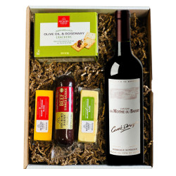 Chateau La Mothe du Barry French Wine And Cheese Gift Set