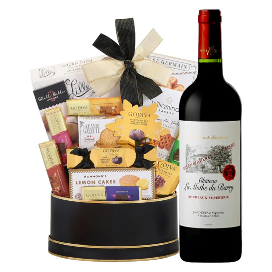 Château La Mothe du Barry Bordeaux Supérieur And Gourmet Gift Basket Château La Mothe du Barry Bordeaux Supérieur And Gourmet Gift Basket