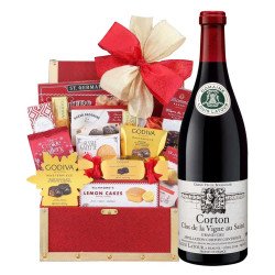 Louis Latour Corton Grand Cru Clos de la Vigne au Saint Gift Basket