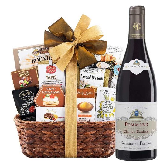 Pommard Clos Des Ursulines Wine Gift Basket