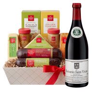 Louis Latour Romanee Saint Vivant Wine & Cheese Gift Basket Louis Latour Romanee Saint Vivant Wine & Cheese Gift Basket