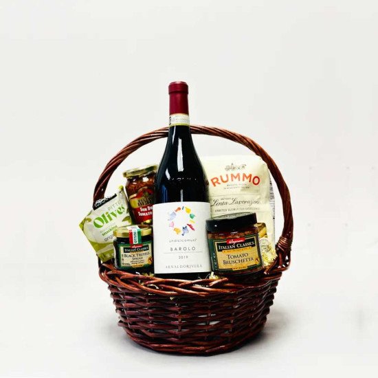 Arnaldo Rivera Undicicomuni Barolo Wine Gift Basket Arnaldo Rivera Undicicomuni Barolo Wine Gift Basket