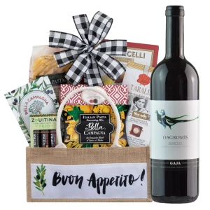 Gaja Dagromis Barolo Wine And Italian Gift Basket