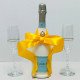 Hand Painted Sparkling Wine And Flutes Gift Set