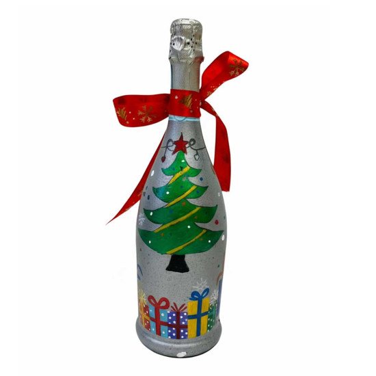 Hand Painted La Marca Prosecco Christmas Edition Hand Painted La Marca Prosecco Christmas Edition