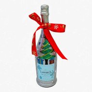 Hand Painted La Marca Prosecco Christmas Edition Hand Painted La Marca Prosecco Christmas Edition