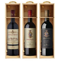 Brolio Italian Red Wine Trio Gift Set